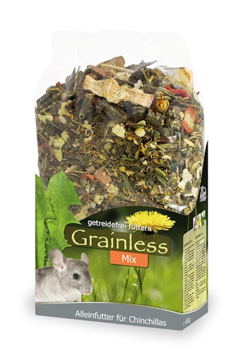 JR FARM Grainless Mix Chinchilla 650g Kleintierfutter