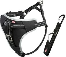 TRIXIE Auto-Geschirr Comfort, L: 65–80 cm/23 mm, schwarz