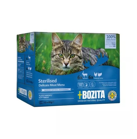 Bozita 85g MP Sterili. HiS Fleisch