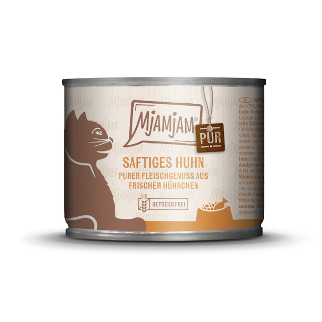 MJAMJAM Purer Fleischgenuss 200g Dose KatzennassfutterVorschaubild