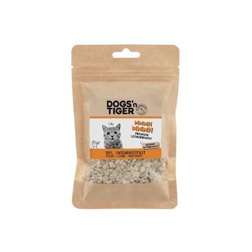 Dogs'n Tiger 30g Mmmh mmmh Ente Katzensnack