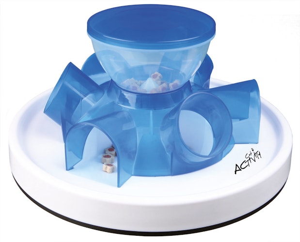 TRIXIE Cat Activity Tunnel Feeder Katzenspielzeug