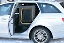 Vorschaubild TAMI Backseat Box Hundebox mit Airbagfunktion braun