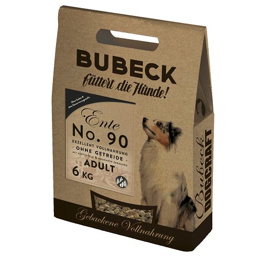 Bubeck Nr. 90 Adult Entenfleisch mit Kartoffel gebacken Hundetrockenfutter