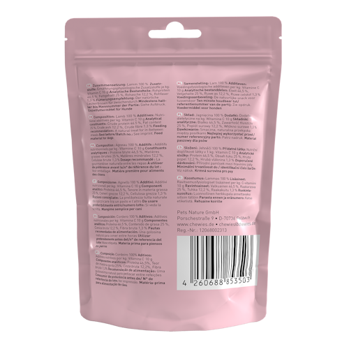 Chewies Fleischstreifen Mini Lamm 70g