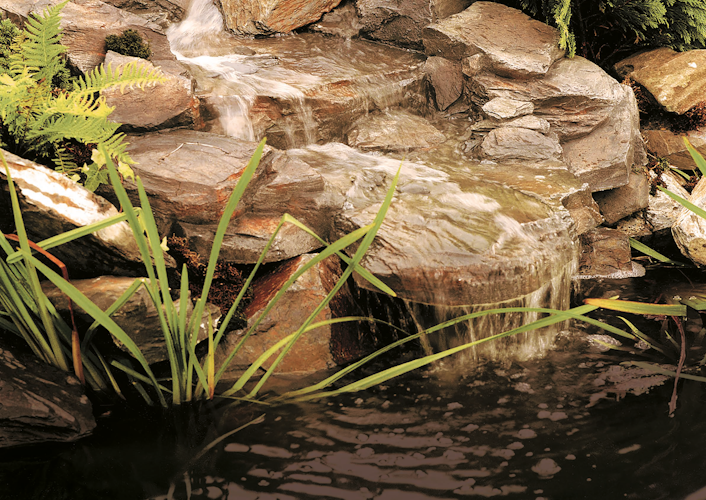 Oase Bachlaufschale Premium Grand Canyon schiefer braun, Klippe