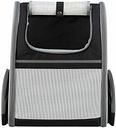 Vorschaubild TRIXIE Rucksack Chloe, 39 × 43 × 27 cm, hellgrau/schwarz