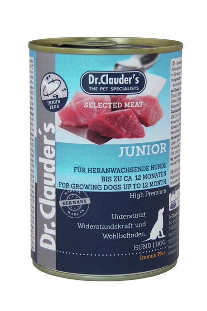 Dr. Clauder's Selected Meat Immun plus 400g Dosen HundenassfutterVorschaubild