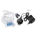 Vorschaubild Nano Piezo Luftpumpe Zweikanal schwarz (2x13 L/h)