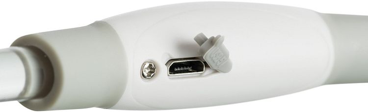 Flash Leuchtring USB L-XL: 65 cm/ 8 mm, multicolor