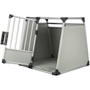 Vorschaubild TRIXIE Transportbox Aluminium silber/hellgrau Transportbox