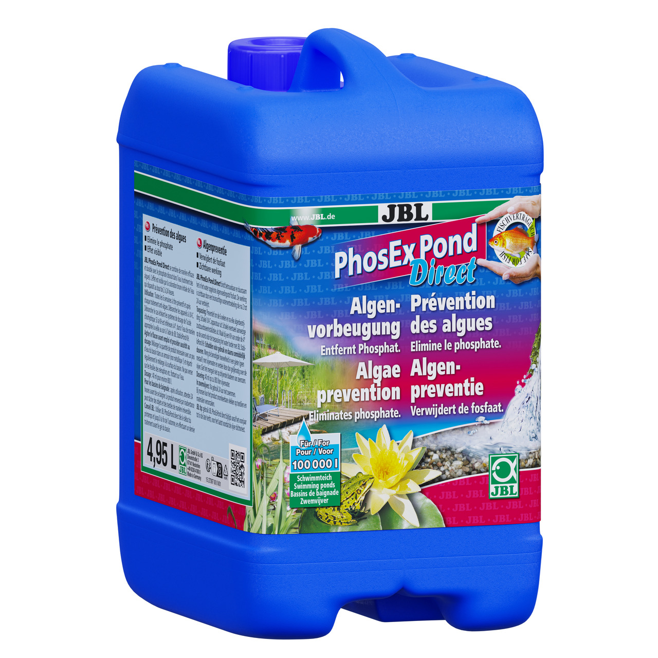 JBL Phosphatentferner PhosEx Pond Direct 4,95 Liter Teichpflege