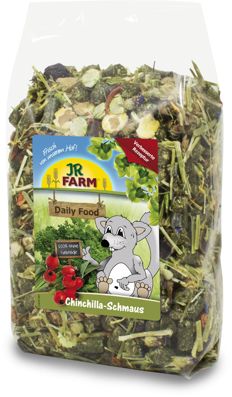 JR FARM Chinchilla-Schmaus 1,2kg Kleintierfutter