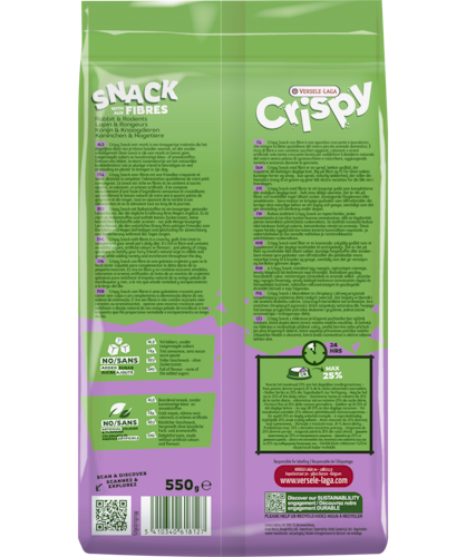 Versele CRISPY Snack with Fibres