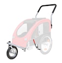 Vorschaubild TRIXIE Jogger-Umbausatz für Fahrrad-Anhänger M schwarz/rot (#12815)