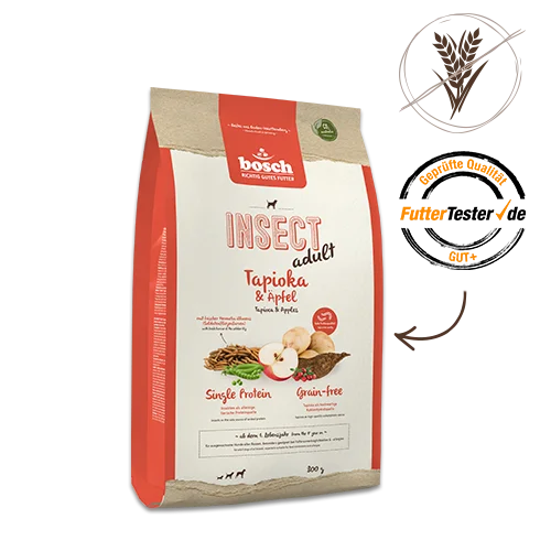 Bosch HPC INSECT Adult Tapioka mit Äpfel 2,5kg