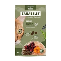 Sanabelle 1 x 8kg Grande Huhn Katzentrockenfutter