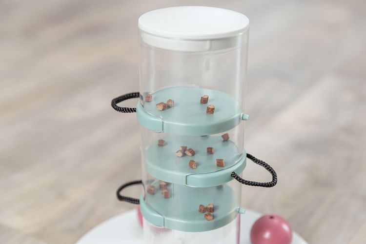 TRIXIE Cat Activity Gambling Tower, Kunststoff, ø 25 × 27 cm