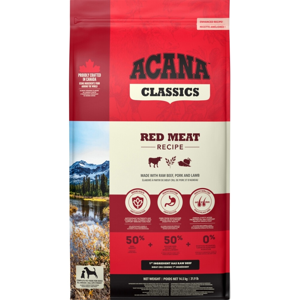 Acana Dog Red Meat Recipe 14,5 KilogrammHundetrockenfutter