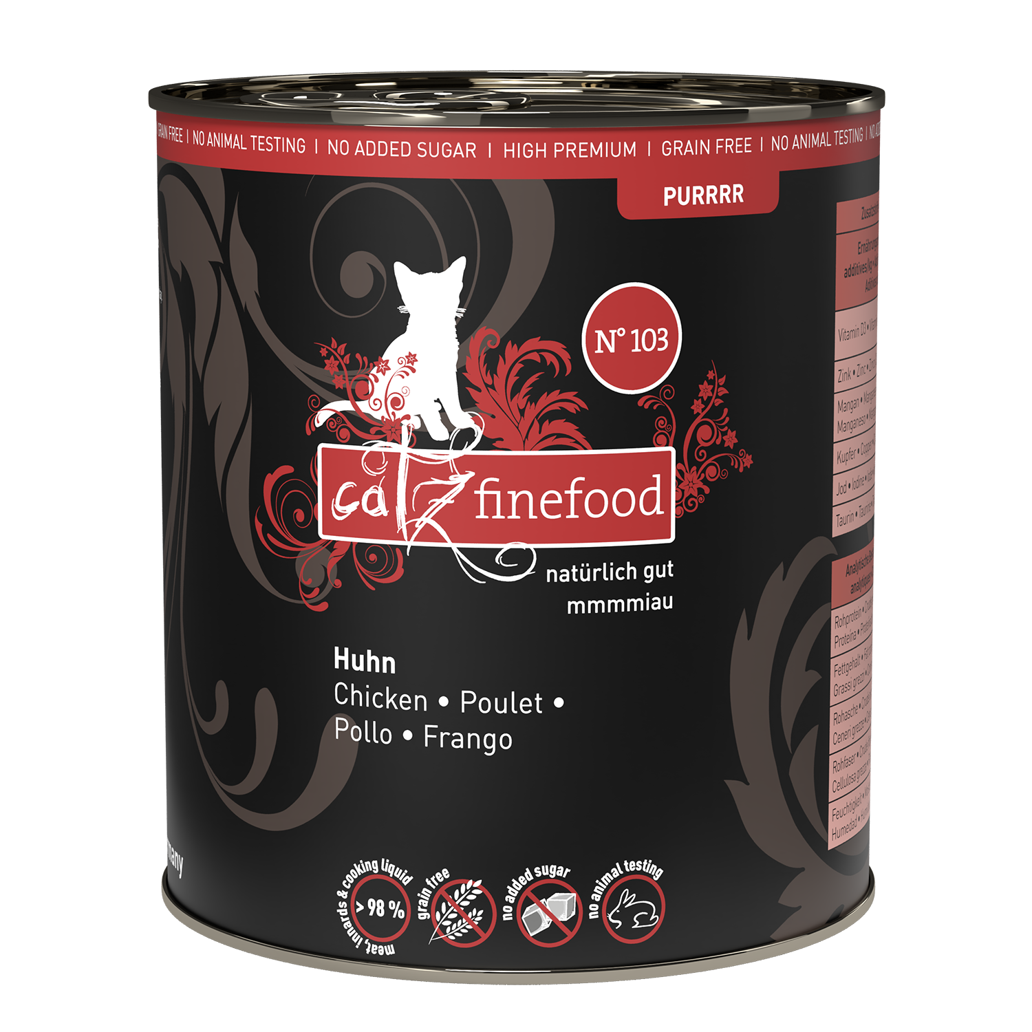 catz finefood Purrrr 6 x 800g Katzennassfutter
