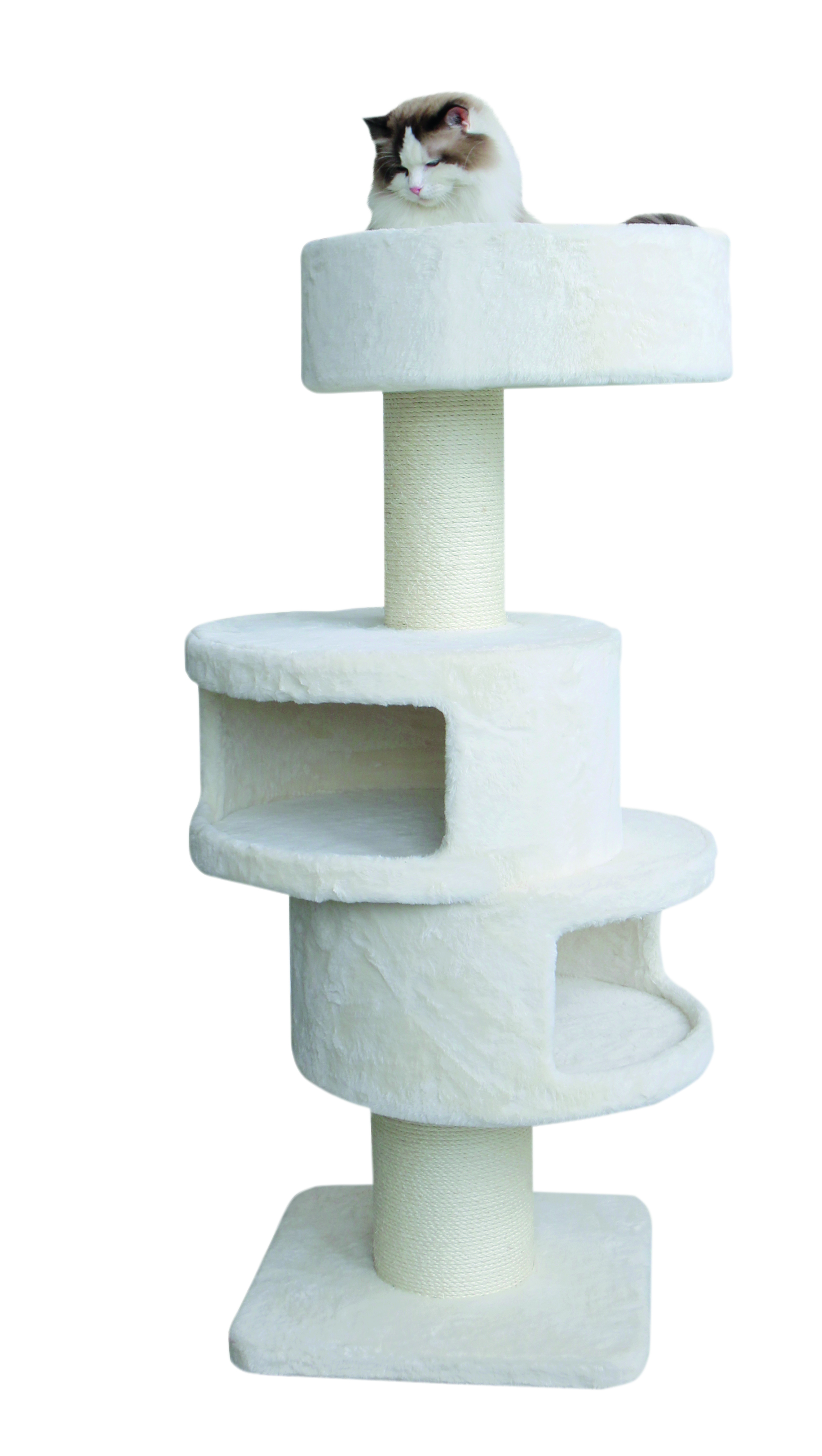 NOBBY Kratzbaum "VOLTA" cream 50 x 50 x 130 cm