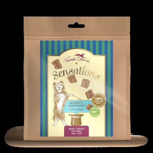 Terra Canis Sensations 90g Mighty Munchies Hundesnack