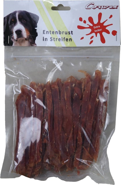 Corwex Entenbrust in Streifen HundesnackVorschaubild