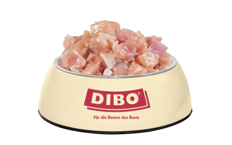 DIBO Geflügel Spezialfutter / Frostfutter für Hunde und Katzen