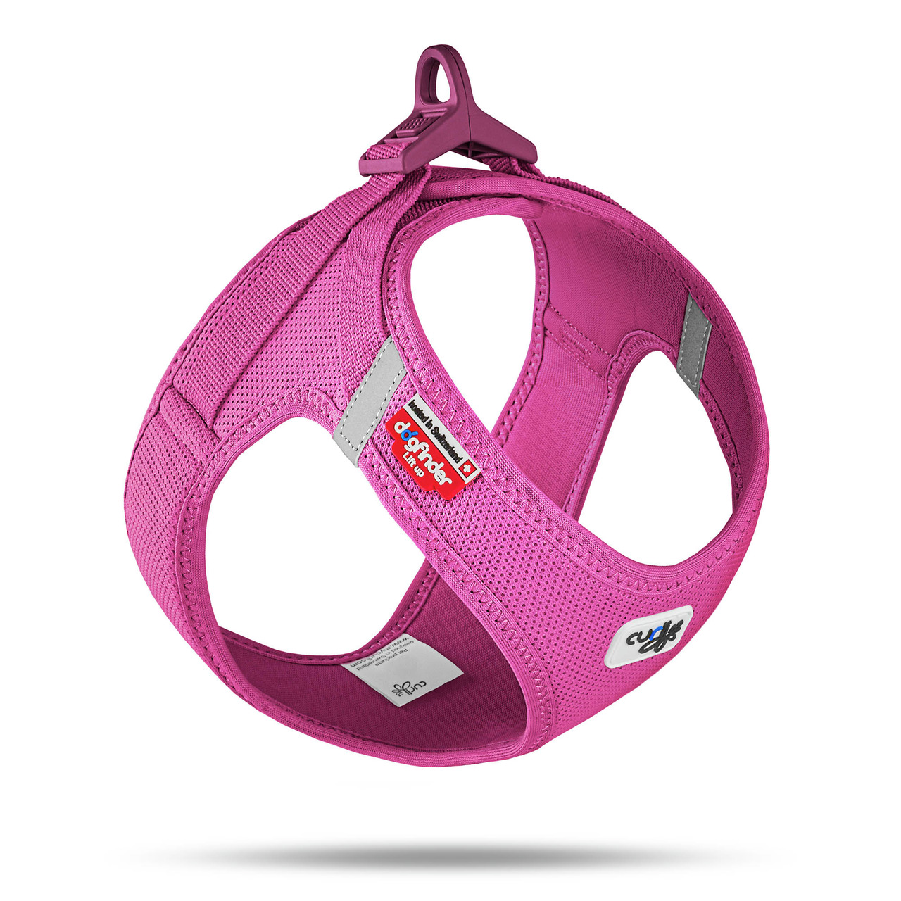 curli Clasp AirMesh Geschirr fuchsia Hundegeschirr
