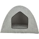 Vorschaubild TRIXIE Vital Höhle Jonna, Cordplüsch, 75 × 55 × 55 cm, hellgrau