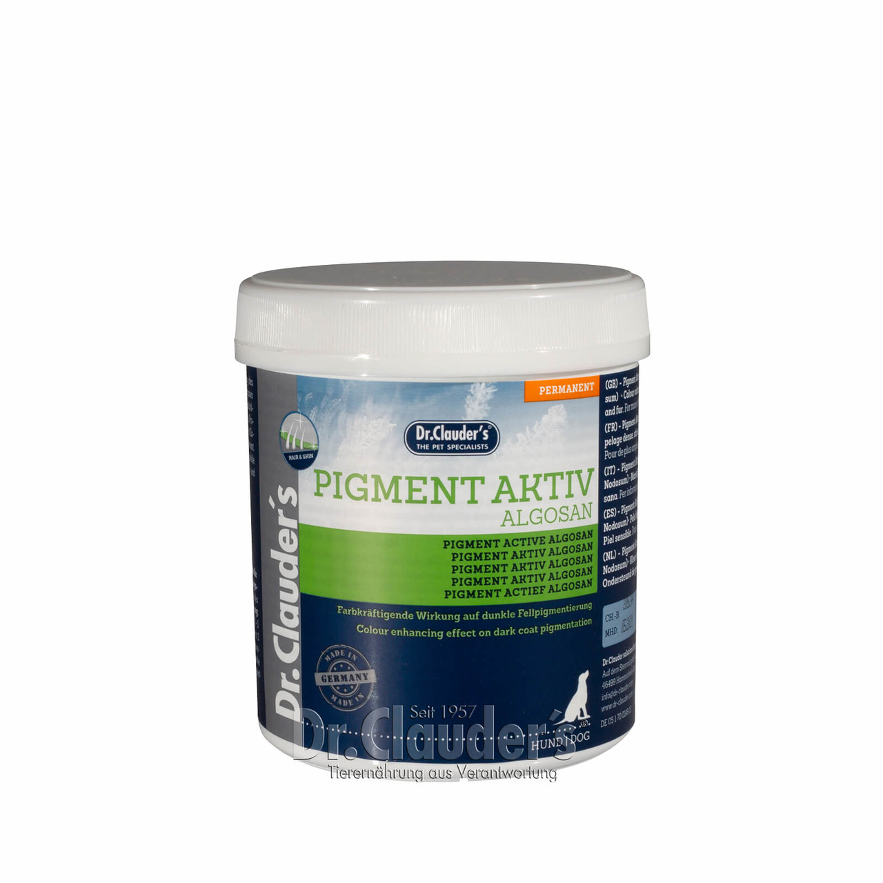 Dr.Clauder's Hair & Skin - Pigment Aktiv Algosan 400g