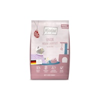 Mjamjam Frisches Lachsfilet & Geflügel Senior 1,5kg Katzentrockenfutter