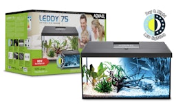 Aquael Aquarienset LEDDY Day&Night 75 schwarz 2.0 Aquarium Set Aquael Aquarienset LEDDY Day&Night 75 schwarz 2.0 Aquarium SetZubehörbild