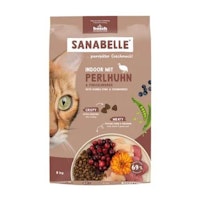 Sanabelle 8kg Indoor mit Perlhuhn Katzentrockenfutter