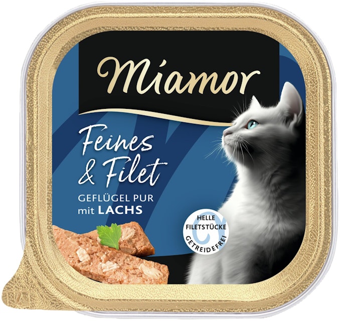 Miamor Feine Filets Adult 100g-Schale KatzennassfutterVorschaubild