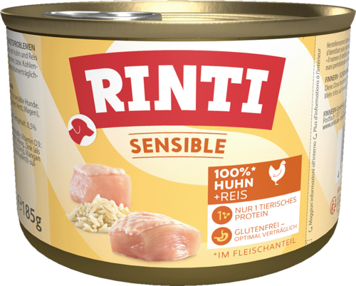 RINTI Sensible 185g Dose Hundenassfutter