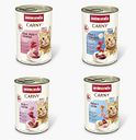 Vorschaubild animonda Carny Adult 24 x 400g Mixpaket (Pute&Shrimps,Rind&Kabeljau,Pute&Lamm,Huhn&Lachs) Katzennassfutter