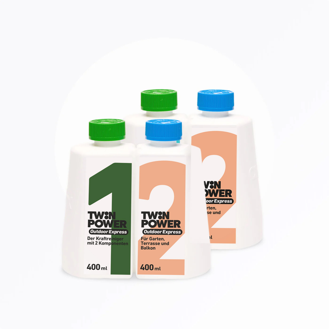 Twin Power Outdoor Express Reload-Set 4 x 0,4L