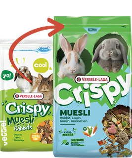 Versele CRISPY Müsli Kaninchen
