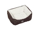 Vorschaubild NOBBY Komfortbett "NEIKU" braun / weiß 45 x 40 x 18 cm