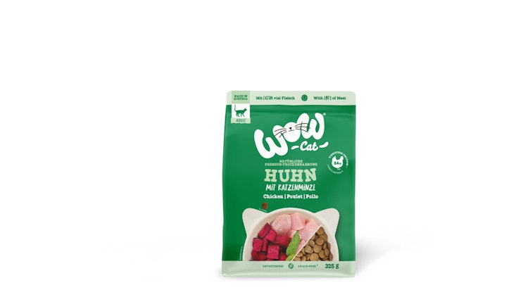 WOW Adult 325g Huhn Katzentrockenfutter