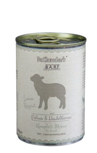 Dr. Clauder's BARF Komplett Menü 400g Dosen Hundenassfutter