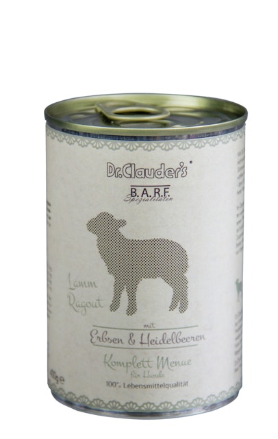 Dr. Clauder's BARF Komplett Menü 400g Dosen HundenassfutterVorschaubild