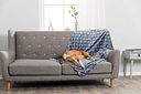 Vorschaubild TRIXIE Decke Tammy, Softplüsch, 150 × 100 cm, blau/beige