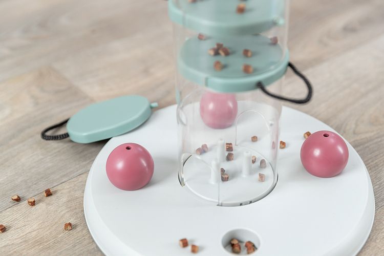 TRIXIE Cat Activity Gambling Tower, Kunststoff, ø 25 × 27 cm