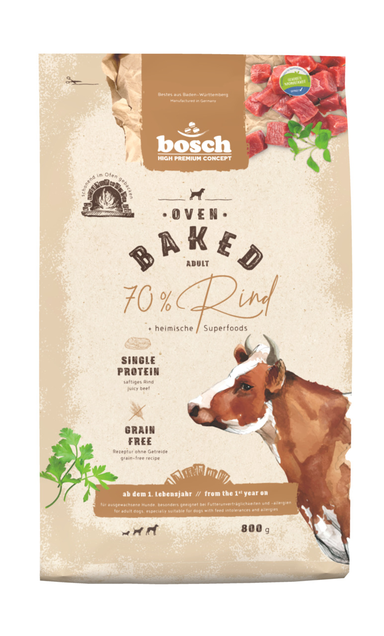bosch HPC Oven Baked Rind Hundetrockenfutter