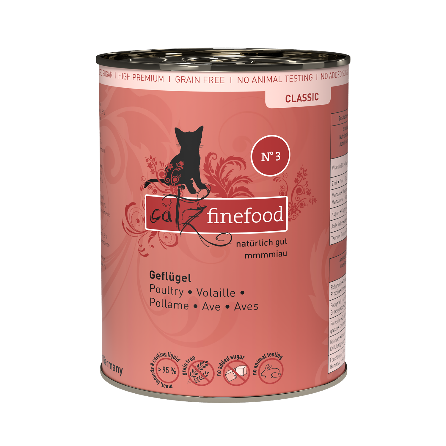 catz finefood Classic 6 x 400g Katzennassfutter