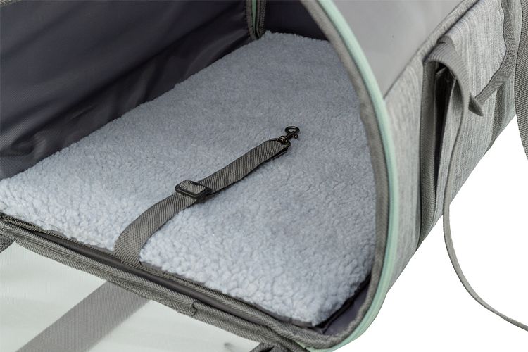 TRIXIE Tasche Dillon, 33 × 32 × 54 cm, grau/mint