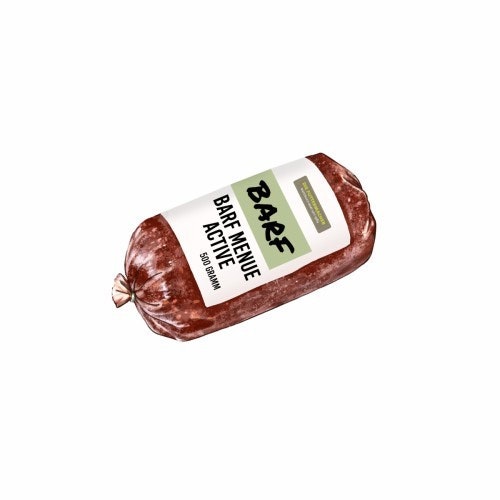 Die Futtermacher Barf Menü Aktiv Spezialfutter / Frostfutter für Hunde