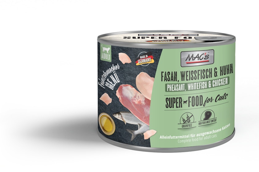 MAC's Cat Feinschmecker Menü 200g Dose KatzennassfutterVorschaubild